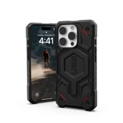 Kaitseümbris Monarch Pro Kevlar, Apple iPhone 16 Pro, Kevlar must, MagSafe, Urban Armor Gear (UAG)