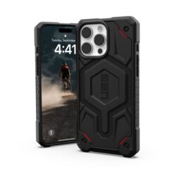 Kaitseümbris Monarch Pro Kevlar, Apple iPhone 16 Pro Max, Kevlar must, MagSafe, Urban Armor Gear (UAG)