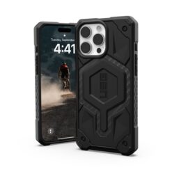 Kaitseümbris Monarch Pro, Apple iPhone 16 Pro Max, carbon fiber, MagSafe, Urban Armor Gear (UAG)