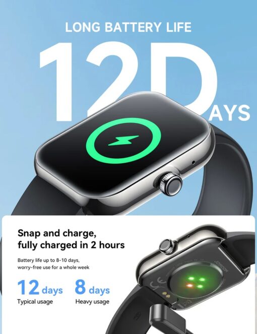 Nutikas käekell lastele Joyroom JR-FT5 Plus Fit-Life Series Smart Watch (Answer/Make Call) must - Image 3