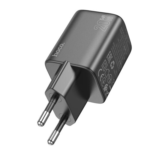 Laadija Hoco N41 20W GaN USB-A/USB-C must - Image 2