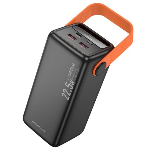 Väline aku Power Bank Borofone BJ66A 22.5W+PD20W 50000mAh must