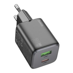 Laadija Hoco N41 20W GaN USB-A/USB-C must
