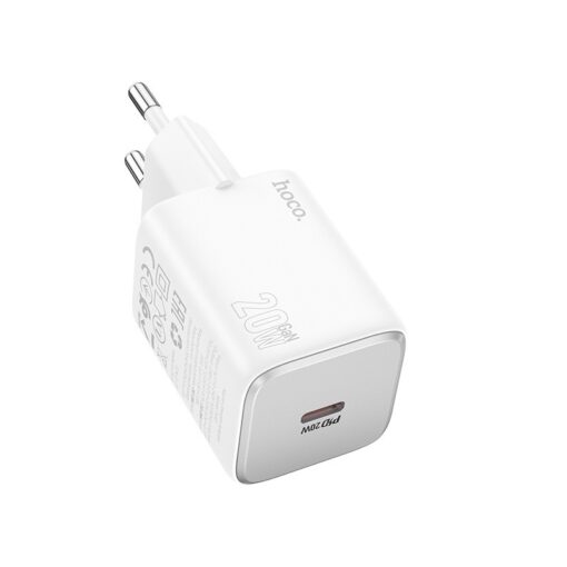 Laadija Hoco N40 20W USB-C valge