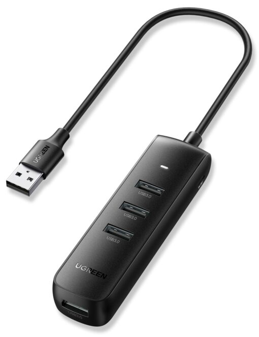 USB jaotur Ugreen CM416 USB-A 3.0 to 4xUSB-A 3.0 (10915) must