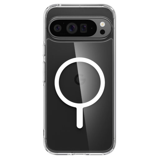 Kaitseümbris Ultra Hybrid (MagFit), Google Pixel 9 Pro XL, läbipaistev valge MagSafe ringiga, Spigen - Image 2