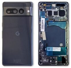 Back cover for Google Pixel 7 Pro Black original (used Grade B)
