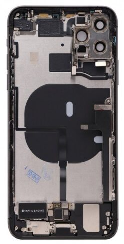 Battery cover iPhone 11 Pro Max Space Grey full with flex original (used Grade B)