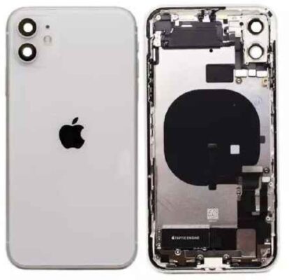 Battery cover iPhone 11 White full with flex original (used Grade C)
