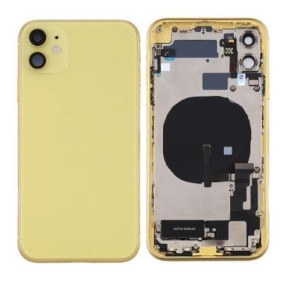 Battery cover iPhone 11 Yellow full with flex original (used Grade B)