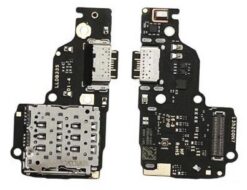 Flex Xiaomi Redmi Note 13 4G with charging connector and microphone, SIM card contact original (service pack)