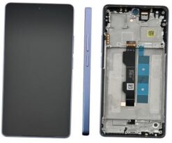 LCD screen Xiaomi Redmi Note 13 Pro 4G/Poco M6 Pro 4G with touch screen with frame Lavender Purple original (service pack)