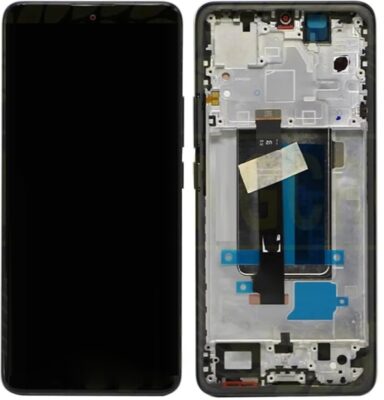 LCD screen Xiaomi Redmi Note 13 Pro+ 5G with touch screen with frame Midnight Black original (service pack)