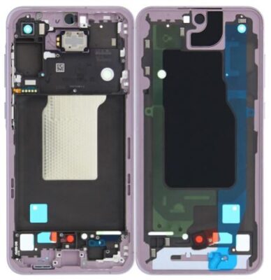 Middle housing Samsung A556 A55 5G Awesome Lilac original (service pack)