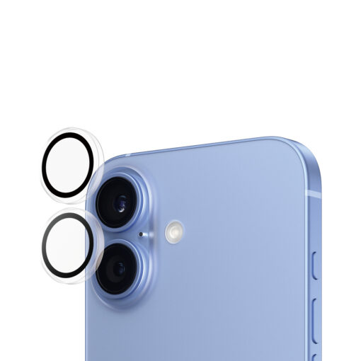 Tagakaamerate kaitseklaasid Hoops, Apple iPhone 16 / 16 Plus, läbipaistev, PanzerGlass
