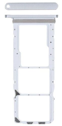 SIM card holder Samsung A057 A05S 2023 Silver original (service pack)