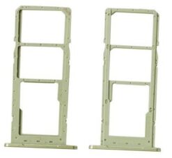 SIM card holder Samsung A14 4G A145 Light Green original (service pack)