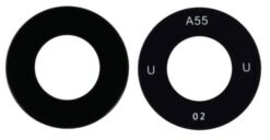 Samsung A356 A35 5G/A556 A55 5G lens for camera Black (lens Ultra Wide) 1pcs (service pack)