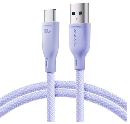 USB cable JOYROOM (S-A34) type-C (100W 3A) 1m purple