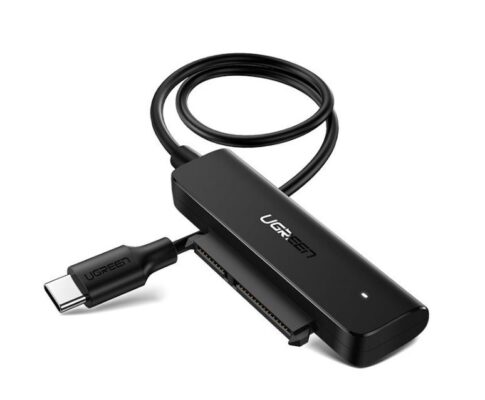 Ugreen adapter SATA III 3.0 to USB Type-C 3.0 black