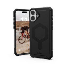 Kaitseümbris Essential Armor, Apple iPhone 16 Plus, must, MagSafe, Urban Armor Gear (UAG)