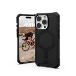 Kaitseümbris Essential Armor, Apple iPhone 16 Pro, must, MagSafe, Urban Armor Gear (UAG)