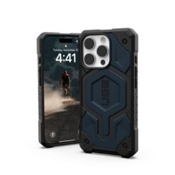 Kaitseümbris Monarch Pro, Apple iPhone 16 Pro, tumesinine, MagSafe, Urban Armor Gear (UAG)