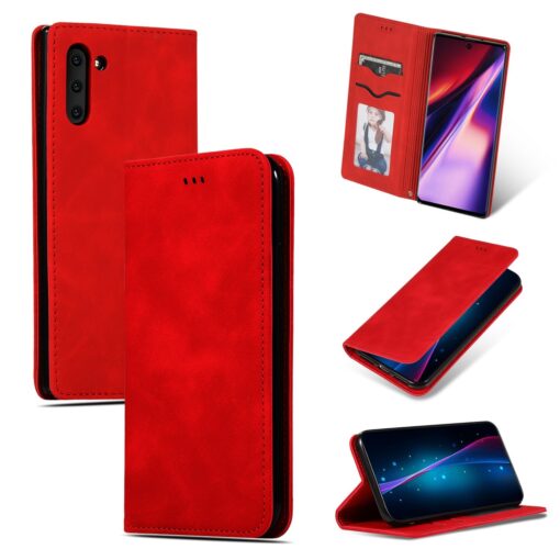 Telefoniümbris Business Style Xiaomi Redmi Note 14 Pro 5G/Poco X7 punane