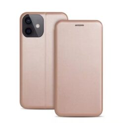 Telefoniümbris Book Elegance Samsung A256 A25 5G roosa-kuld