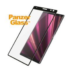 Ekraanikaitseklaas Sony Xperia 10, must, PanzerGlass