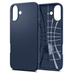 Kaitseümbris Liquid Air, Apple iPhone 16 Plus, tumesinine, Spigen