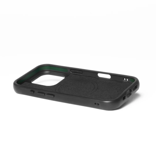 Kaitseümbris Shield Case, Apple iPhone 16 Pro, must, MagSafe, naturaalsest nahast tagaküljega, Mujjo - Image 10