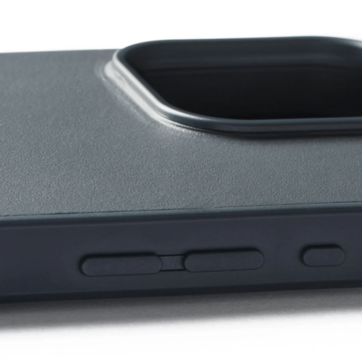 Kaitseümbris Shield Case, Apple iPhone 16 Pro, sinakashall, MagSafe, naturaalsest nahast tagaküljega, Mujjo - Image 7