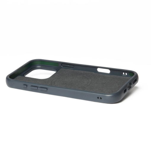 Kaitseümbris Shield Case, Apple iPhone 16 Pro Max, sinakashall, MagSafe, naturaalsest nahast tagaküljega, Mujjo - Image 10