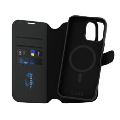 Kaitseümbris kaanega Tango 2-in-1 MagSafe, Apple iPhone 16 Pro Max, must, CARE by PanzerGlass