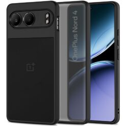 Kaitseümbris Magmat, OnePlus Nord 4, matt läbipaistev musta äärega, Tech-Protect