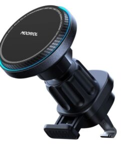Wireless car charger+holder JOYROOM (JR-ZS387) (MagSafe 15W) for using on ventilation grille black