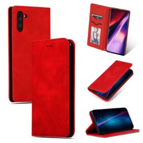Telefoniümbris Business Style Xiaomi Redmi 14C/Redmi A4/Poco C75 punane