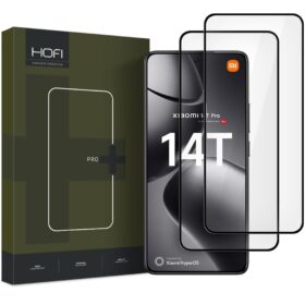 LCD kaitsev karastatud klaas Hofi Glass Pro+ 2-Pack Xiaomi 14T/14T Pro must