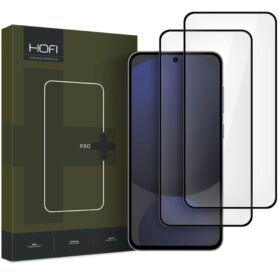 LCD kaitsev karastatud klaas Hofi Glass Pro+ 2-Pack Samsung S721 S24 FE must