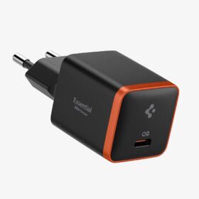 Toalaadija adapter ArcStation Essential 30W USB-C, must, kiirlaadimine, Spigen