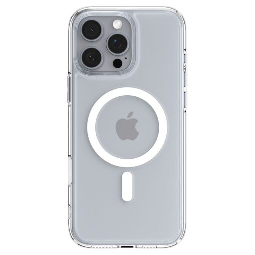 Kaitseümbris Ultra Hybrid T (MagFit + Camera Control), Apple iPhone 16 Pro, läbipaistev valge MagSafe ringiga, kaamera nupuga, Spigen - Image 3