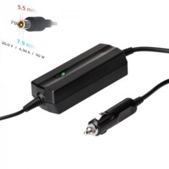 Car charger for laptop Akyga AK-ND-39 (20V / 4.5A 90W 7.9 x 5.5mm + pin) LENOVO 1.2m