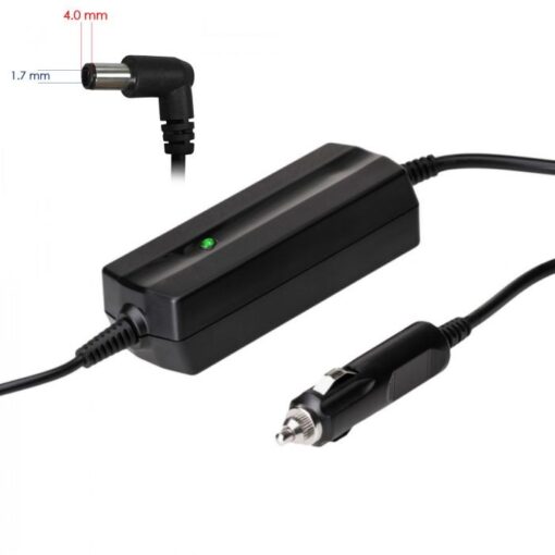 Car charger for laptop Akyga AK-ND-77 (20V /3.25A 65W 4.0 x 1.7mm) LENOVO 1.2m