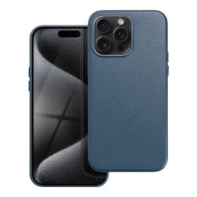 Case Leather Mag Cover (MagSafe) for iPhone 15 Pro Max navy