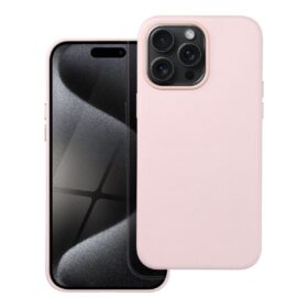 Case Leather Mag Cover (MagSafe) for iPhone 15 Pro Max pink