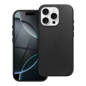 Case Leather Mag Cover (MagSafe) for iPhone 16 Pro black