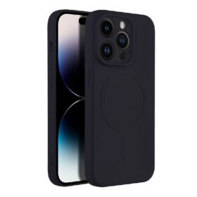 Case Silicone Mag Cover (MagSafe) for iPhone 15 Pro Max black