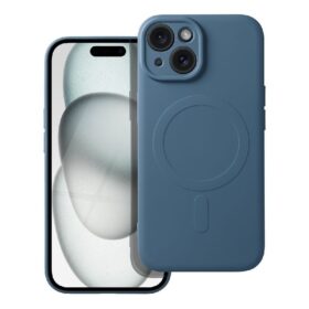 Case Silicone Mag Cover (MagSafe) for iPhone 15 Pro Max navy