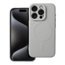 Case Silicone Mag Cover (MagSafe) for iPhone 15 Pro Max titanium